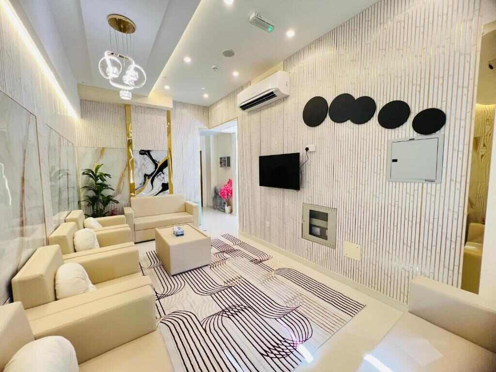 Guest lounge at Town Plaza Hotel Apartments